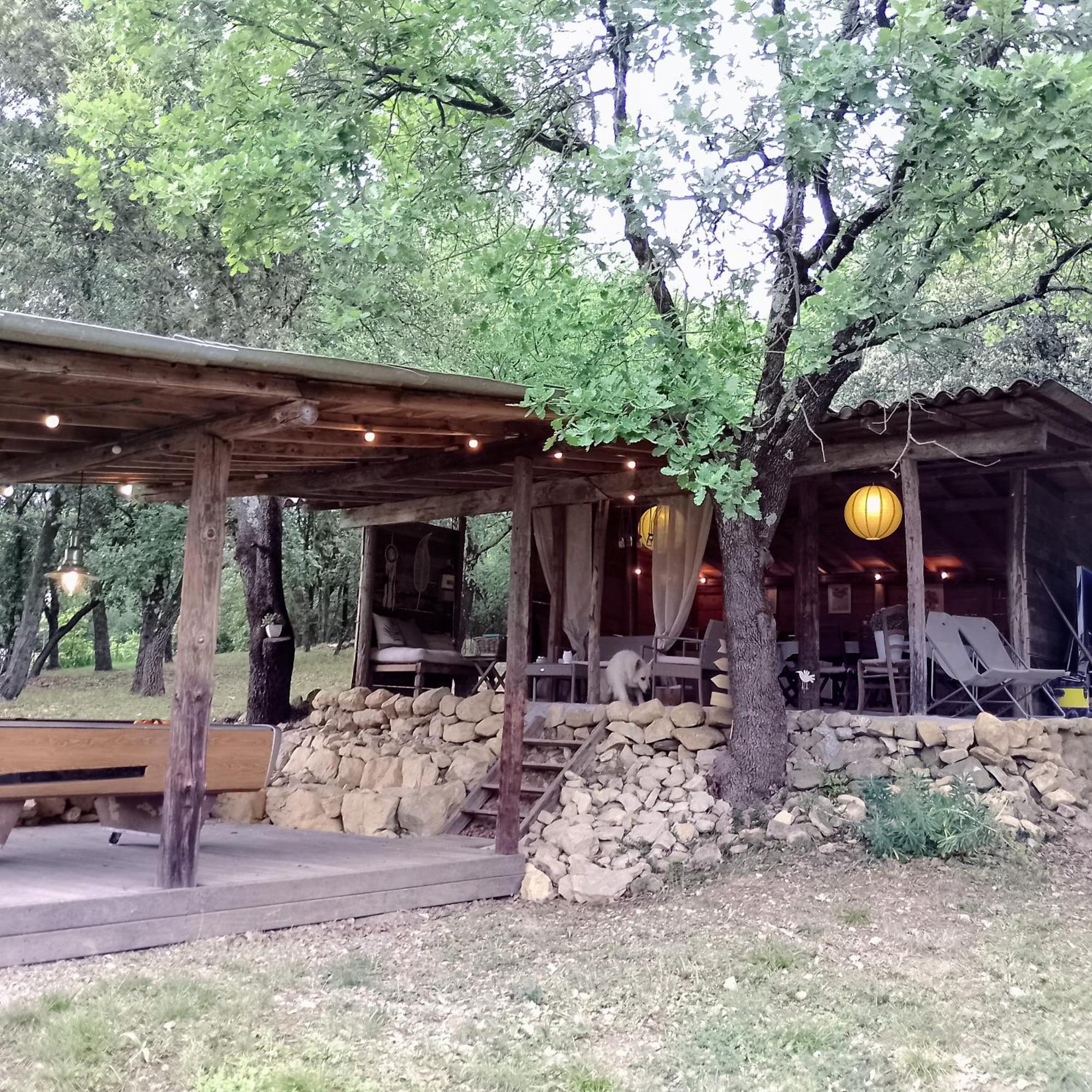 Au Fil De Soi Otel Vezenobres Dış mekan fotoğraf